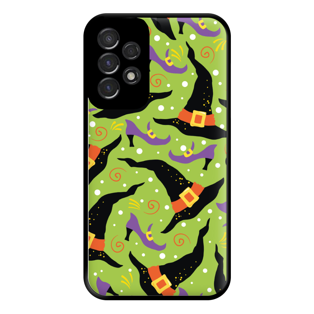 Witch's Attire Pattern - Halloween Phone Case for Galaxy A53