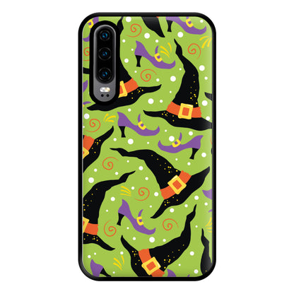 Witch's Attire Pattern - Halloween Phone Case for Huawei P30