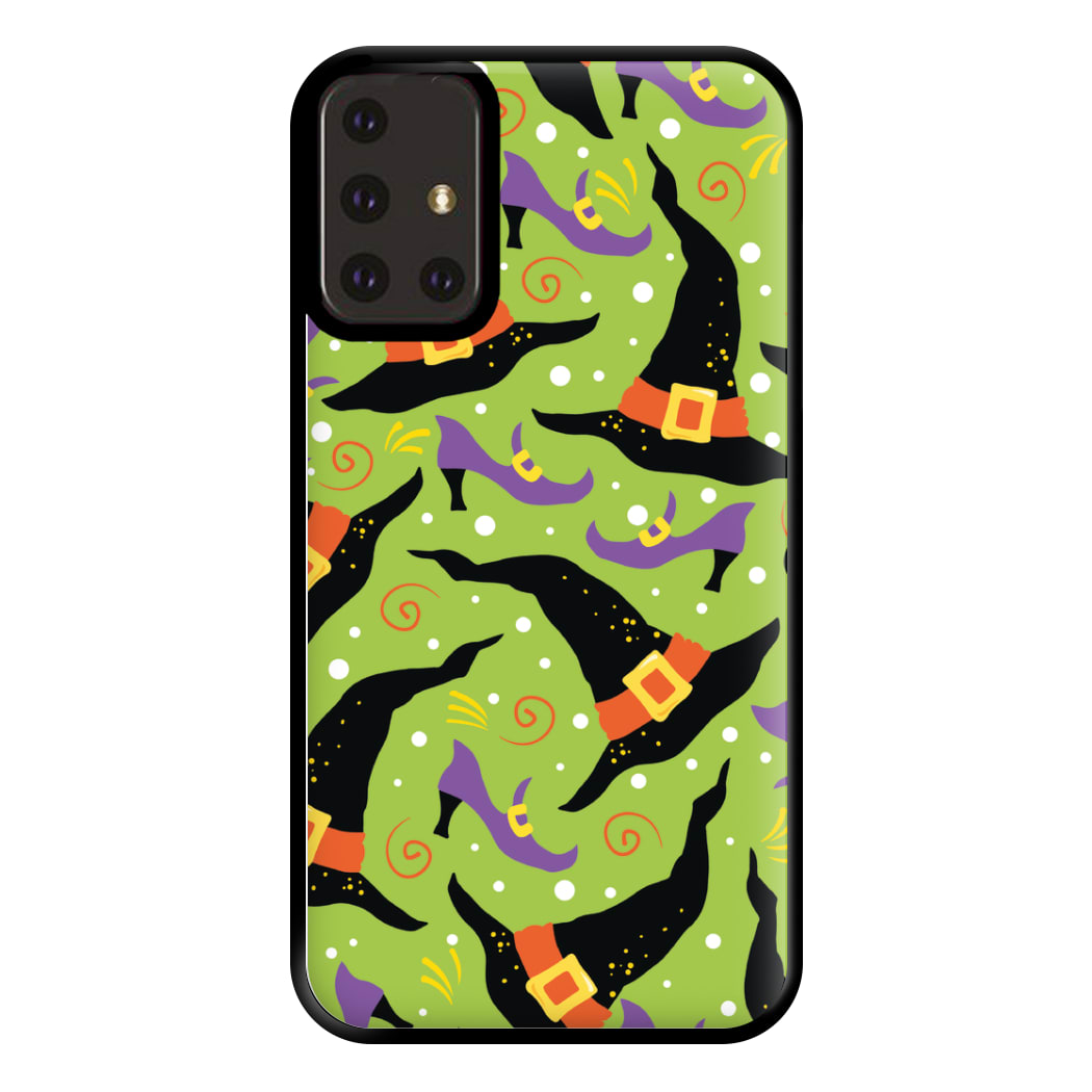 Witch's Attire Pattern - Halloween Phone Case for Galaxy A71