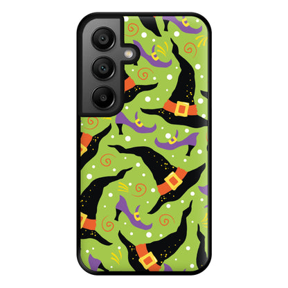 Witch's Attire Pattern - Halloween Phone Case for Google Pixel 8