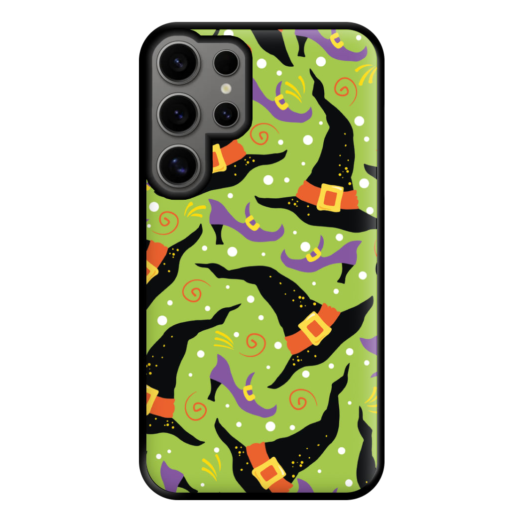 Witch's Attire Pattern - Halloween Phone Case for Galaxy S24 Ultra