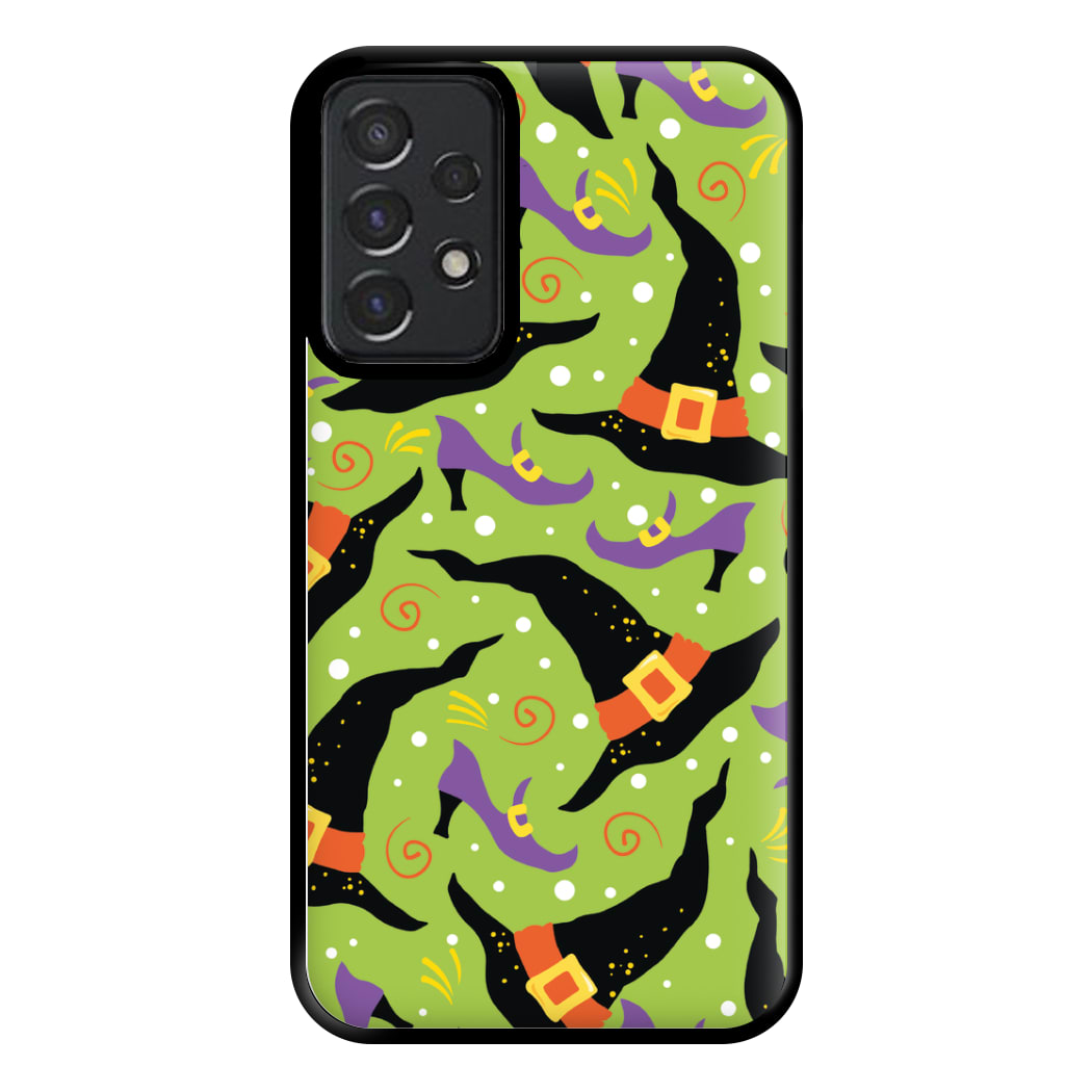 Witch's Attire Pattern - Halloween Phone Case for Galaxy A52 / A52s