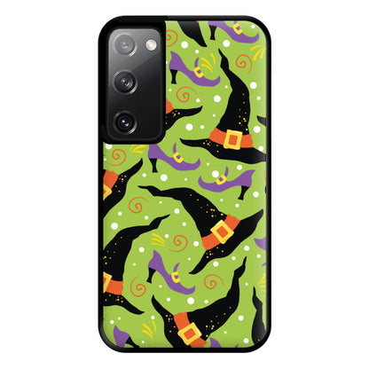 Witch's Attire Pattern - Halloween Phone Case for Galaxy S20