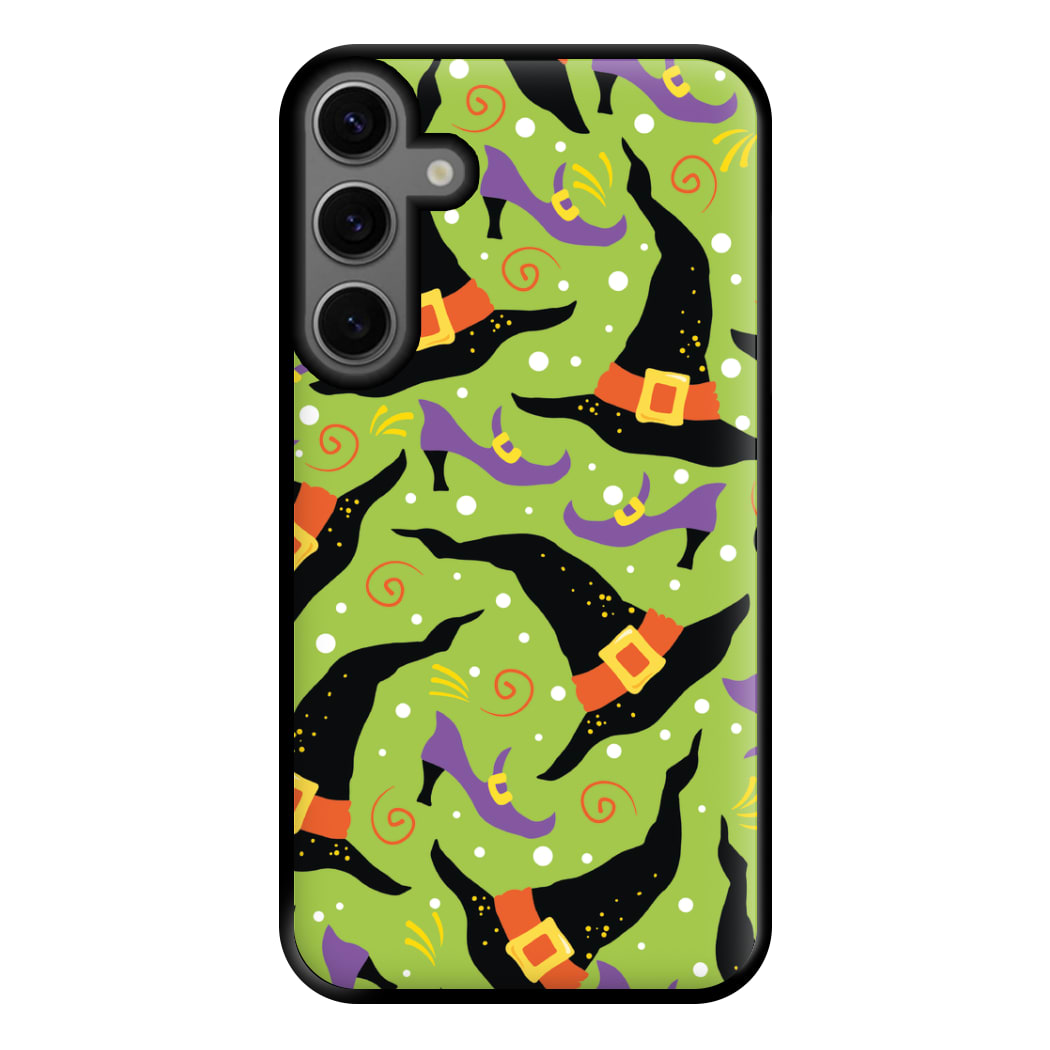 Witch's Attire Pattern - Halloween Phone Case for Galaxy S23FE