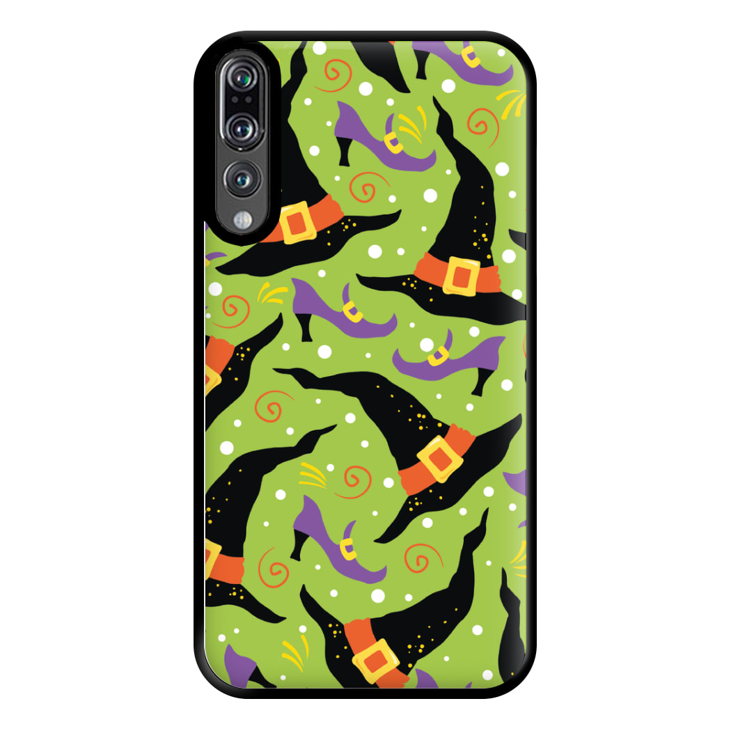 Witch's Attire Pattern - Halloween Phone Case for Huawei P20 Pro