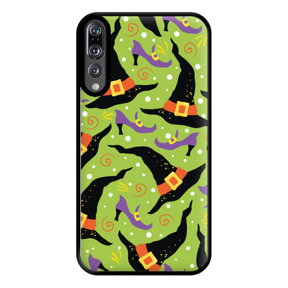 Witch's Attire Pattern - Halloween Phone Case for Huawei P20 Pro