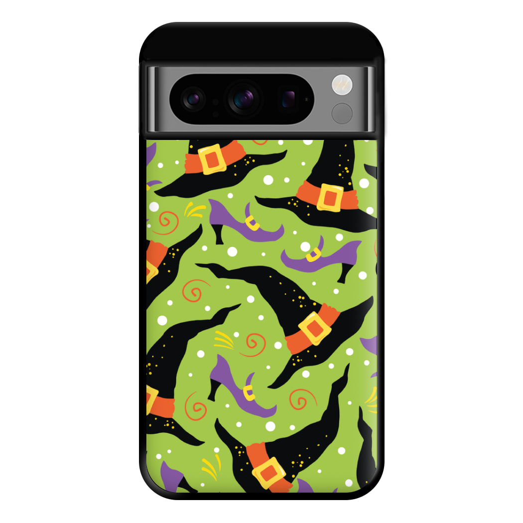 Witch's Attire Pattern - Halloween Phone Case for Google Pixel 8 Pro