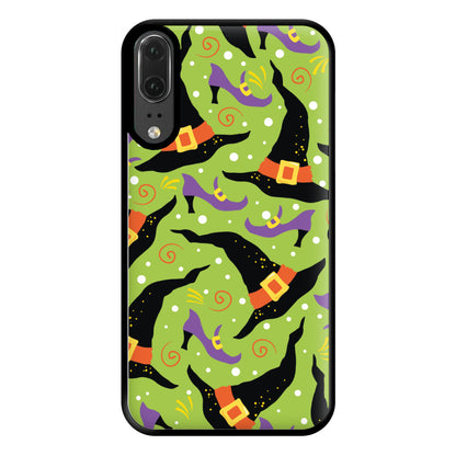 Witch's Attire Pattern - Halloween Phone Case for Huawei P20