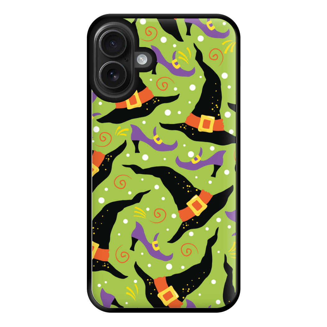 Witch's Attire Pattern - Halloween Phone Case for iPhone 16 Plus