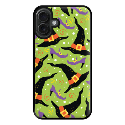 Witch's Attire Pattern - Halloween Phone Case for iPhone 16 Plus