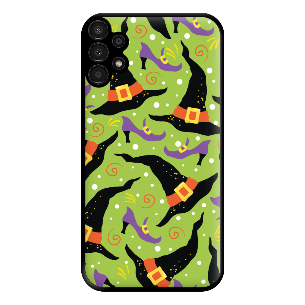 Witch's Attire Pattern - Halloween Phone Case for Galaxy A13