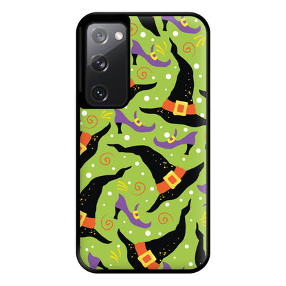 Witch's Attire Pattern - Halloween Phone Case for Galaxy S20FE