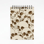 Skull Pattern - Halloween Notebook 4