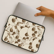 Skull Pattern - Halloween Laptop Sleeve 2