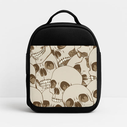 Skull Pattern - Halloween Insulated Lunchbox