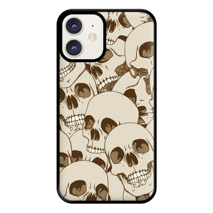 Skull Pattern - Halloween Phone Case for iPhone 11