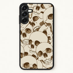 Skull Pattern - Halloween Phone Case for Galaxy A37