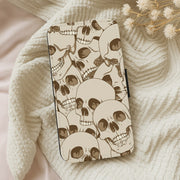 Skull Pattern - Halloween Flip / Wallet Phone Case 5