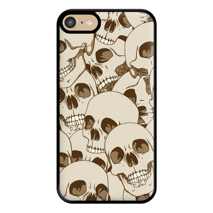 Skull Pattern - Halloween Phone Case for iPhone 6 / 7 / 8 / SE