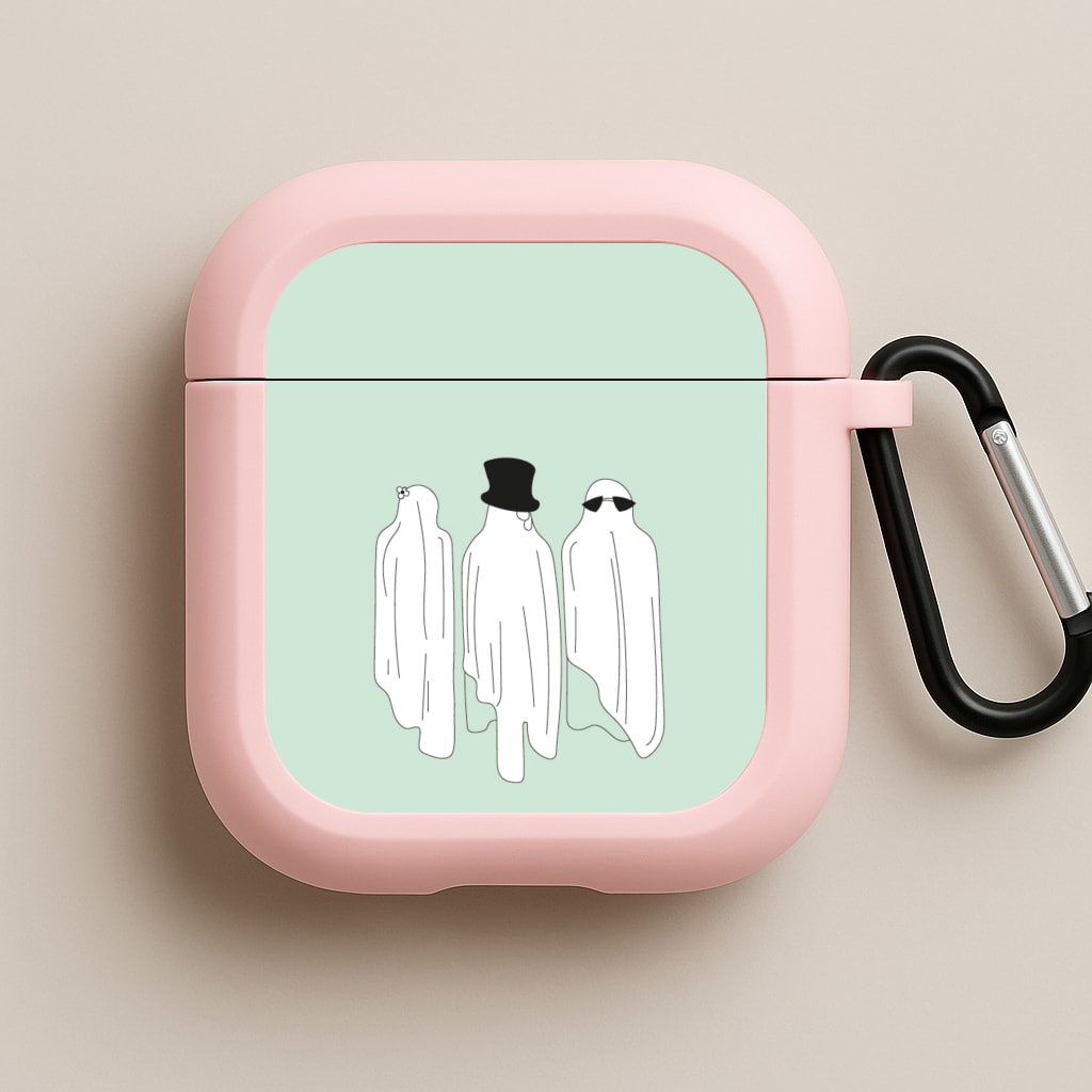 Ghost Crew - Halloween Pink AirPods Case
