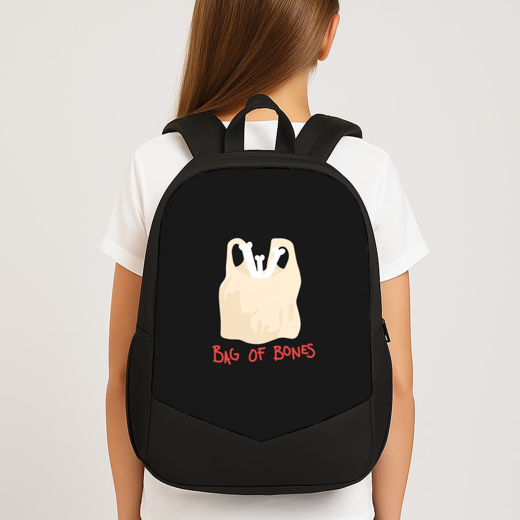 Bag Of Bones - Halloween School Bag