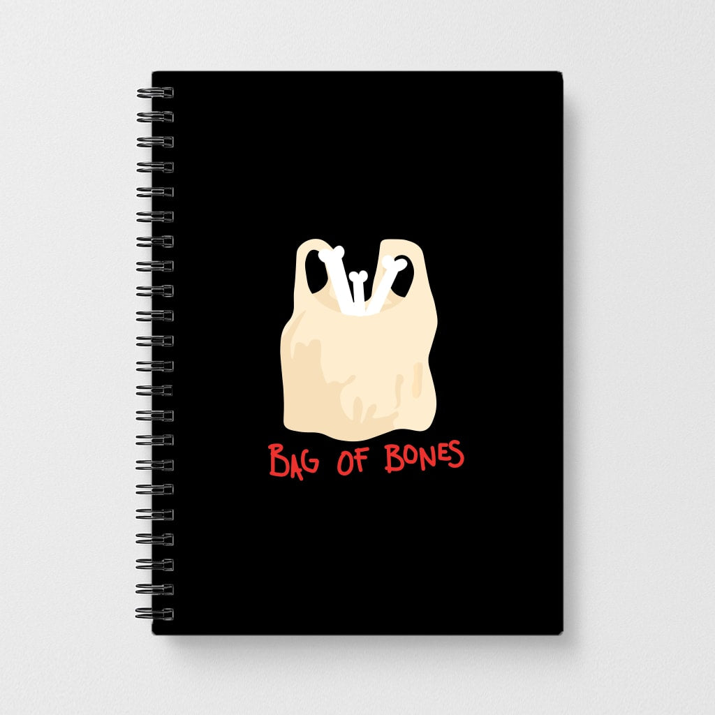 Bag Of Bones - Halloween Notebook