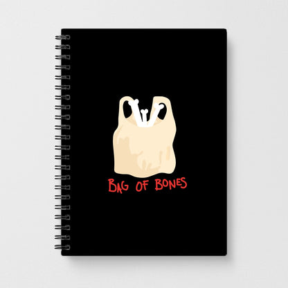 Bag Of Bones - Halloween Notebook