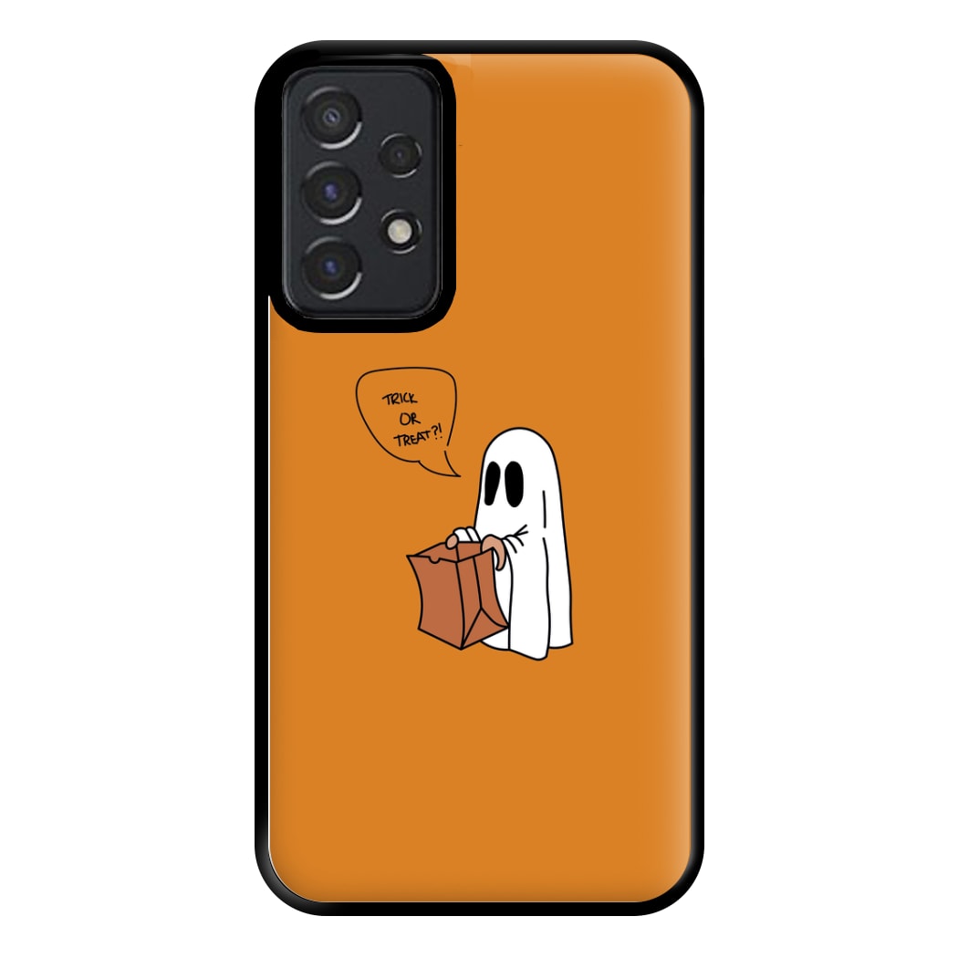 Trick Or Treat Ghost - Halloween Phone Case for Galaxy A52 / A52s