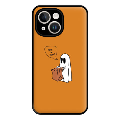 Trick Or Treat Ghost - Halloween Phone Case for iPhone 14 Plus