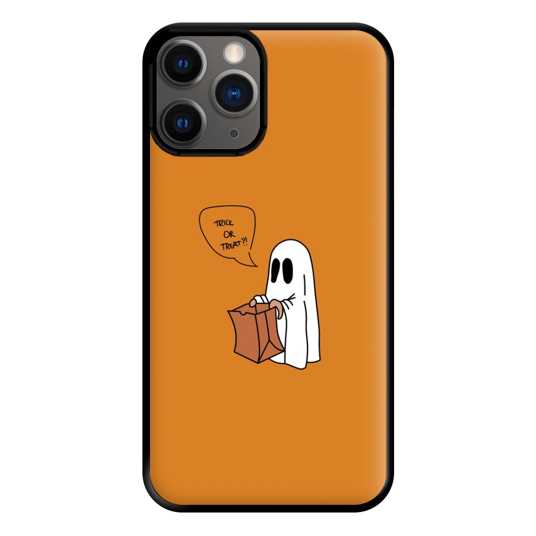 Trick Or Treat Ghost - Halloween Phone Case for iPhone 12 Pro Max