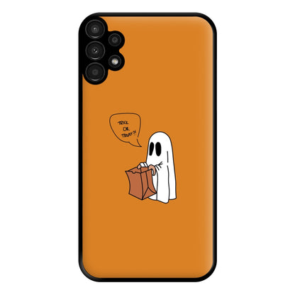 Trick Or Treat Ghost - Halloween Phone Case for Galaxy A13