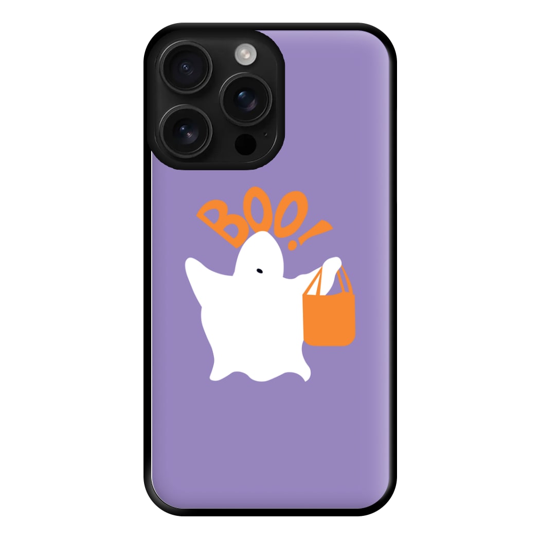 Ghost Boo! - Halloween Phone Case