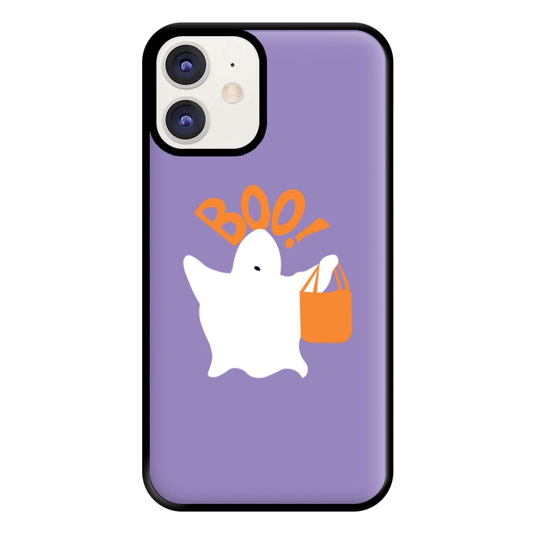 Ghost Boo! - Halloween Phone Case for iPhone 12 / 12 Pro