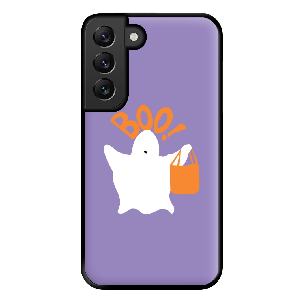 Ghost Boo! - Halloween Phone Case for Galaxy S22 Plus