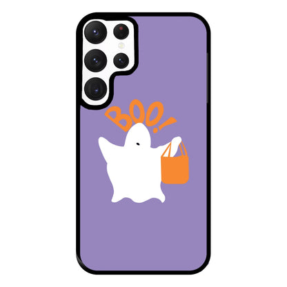 Ghost Boo! - Halloween Phone Case for Galaxy S22 Ultra