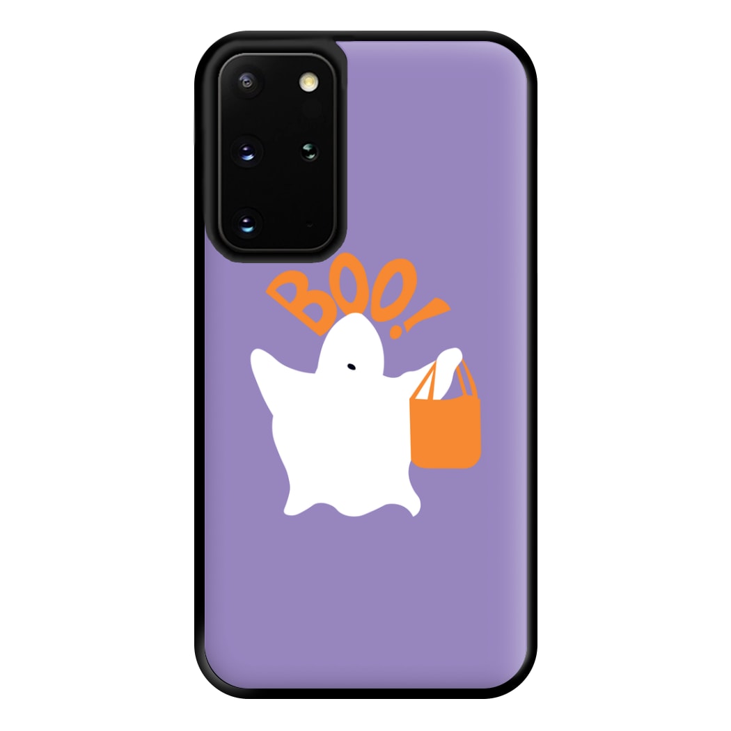 Ghost Boo! - Halloween Phone Case for Galaxy S20 Plus