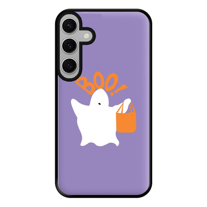 Ghost Boo! - Halloween Phone Case for Galaxy S24FE