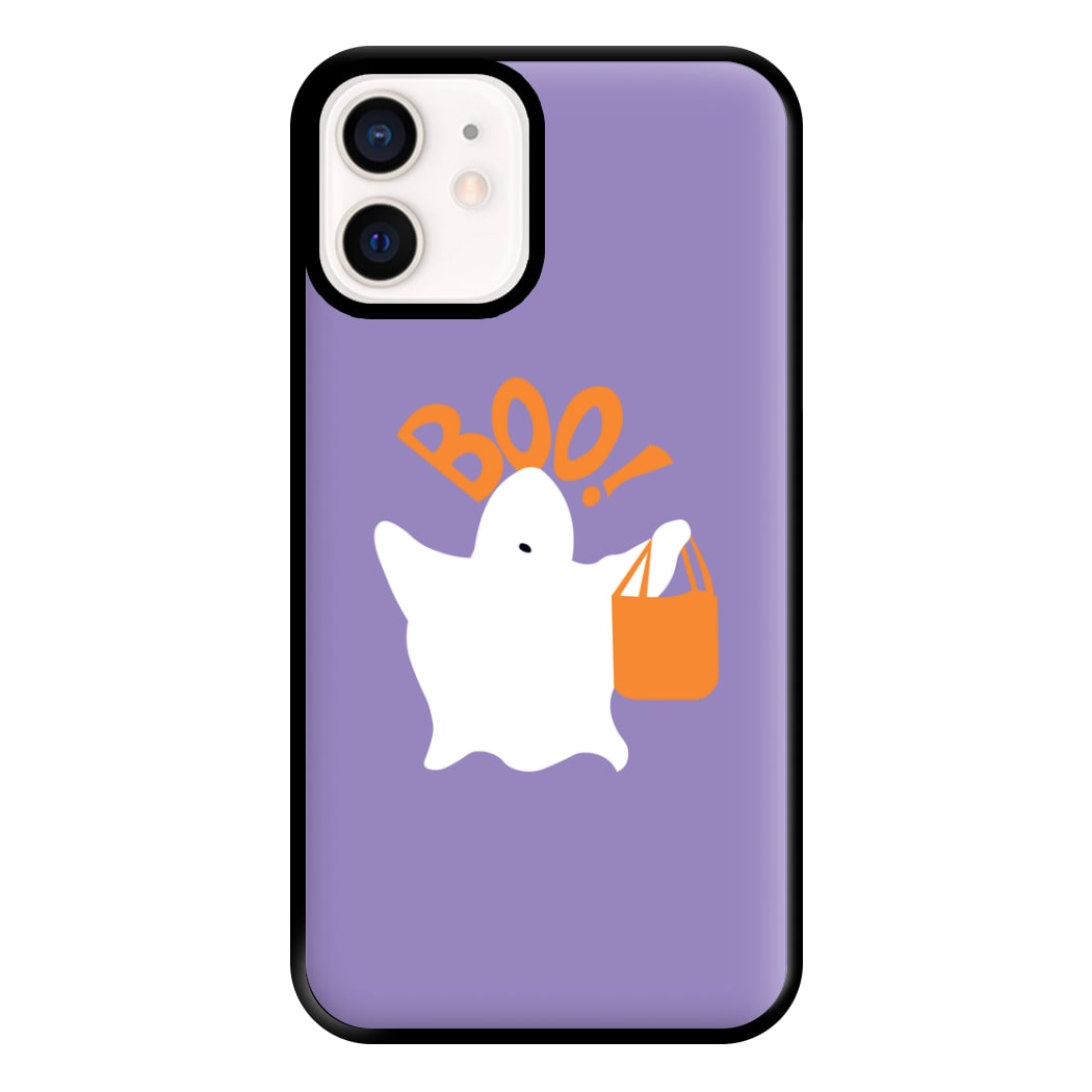 Ghost Boo! - Halloween Phone Case for iPhone 13 Mini