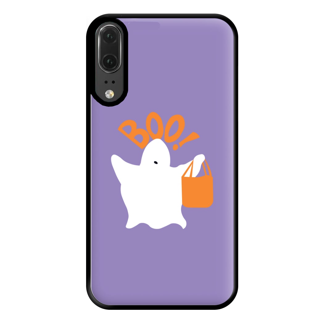 Ghost Boo! - Halloween Phone Case for Huawei P20