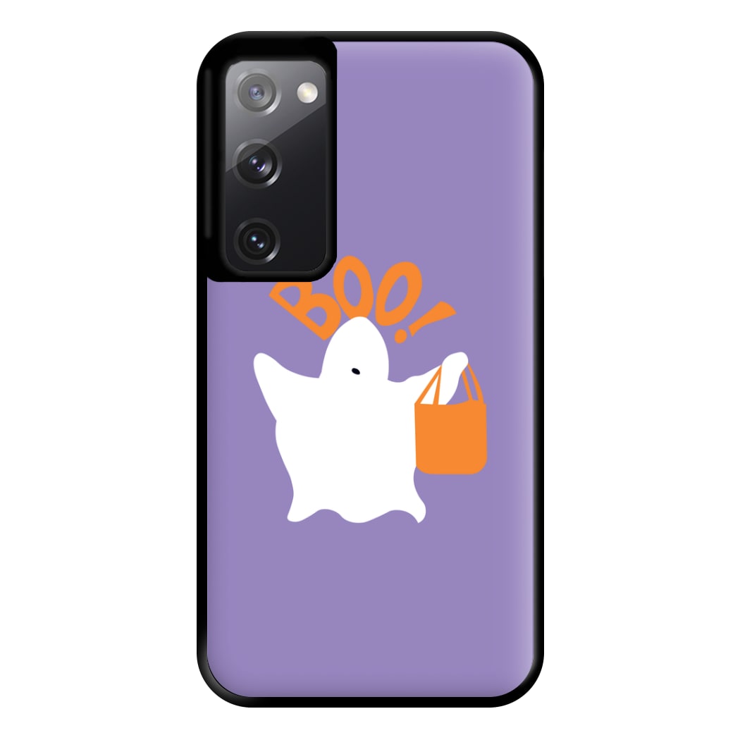 Ghost Boo! - Halloween Phone Case for Galaxy S20FE