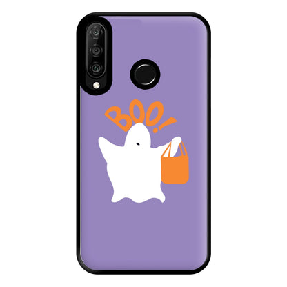 Ghost Boo! - Halloween Phone Case for Huawei P30 Lite