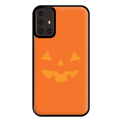 Pumpkin Face - Halloween Phone Case for Galaxy A71