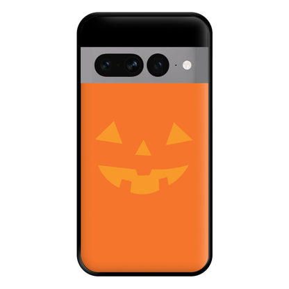 Pumpkin Face - Halloween Phone Case for Google Pixel 7 Pro