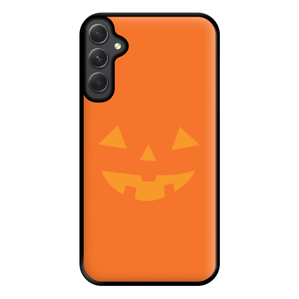 Pumpkin Face - Halloween Phone Case for Galaxy A14