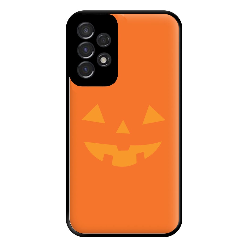 Pumpkin Face - Halloween Phone Case for Galaxy A53