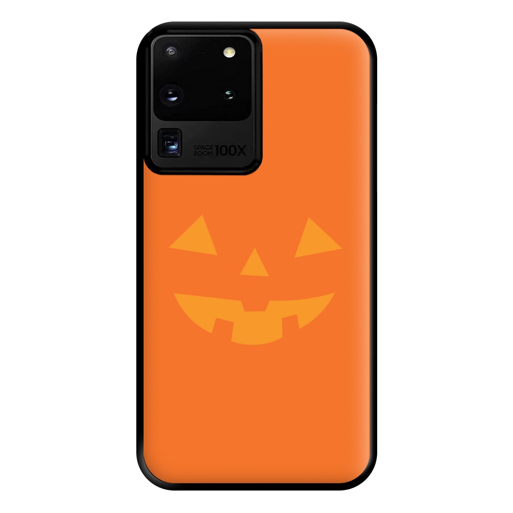 Pumpkin Face - Halloween Phone Case for Galaxy S20 Ultra