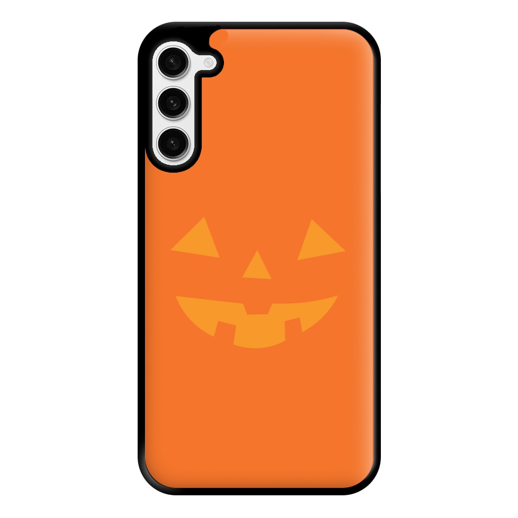 Pumpkin Face - Halloween Phone Case for Galaxy S23 Plus