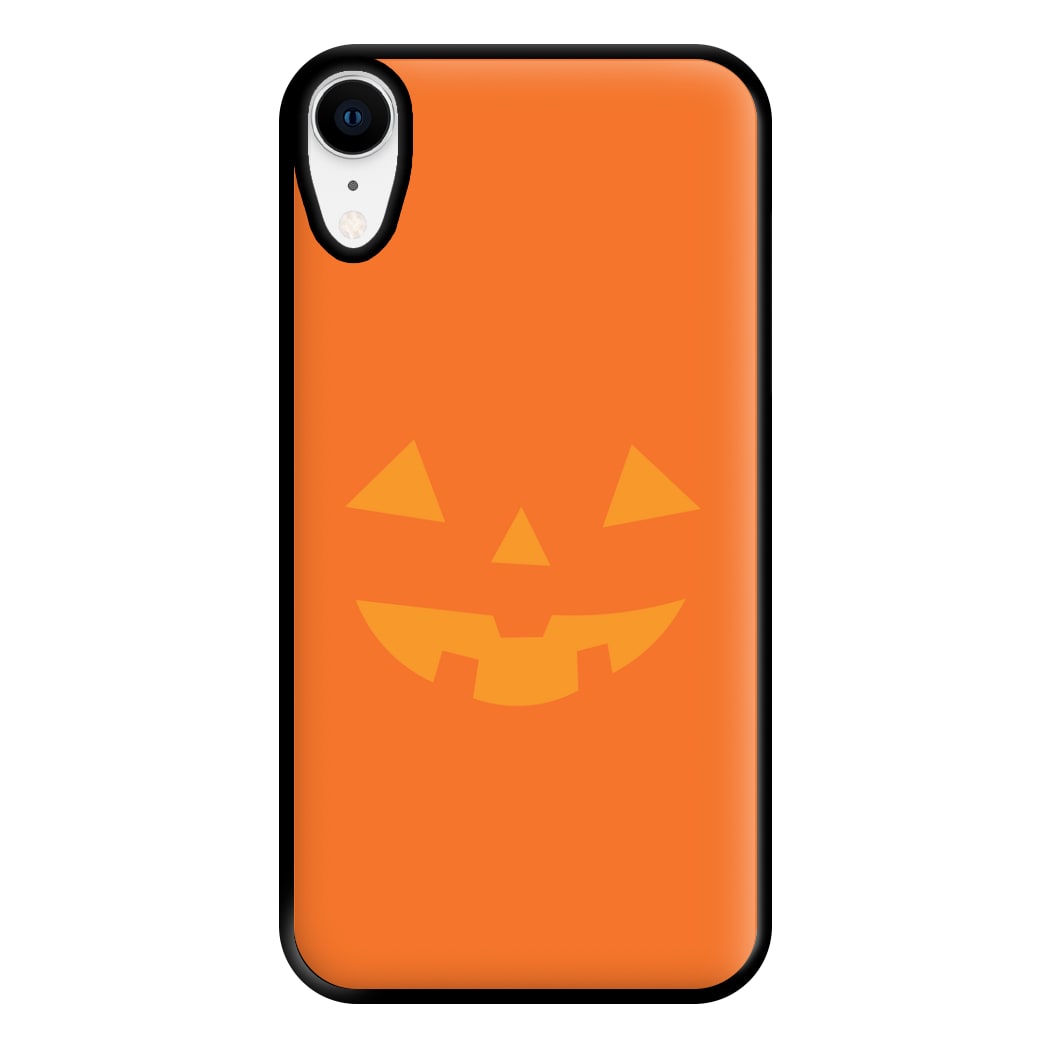 Pumpkin Face - Halloween Phone Case for iPhone XR