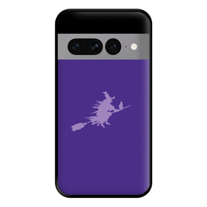 Witch And Cat - Halloween Phone Case for Google Pixel 7 Pro