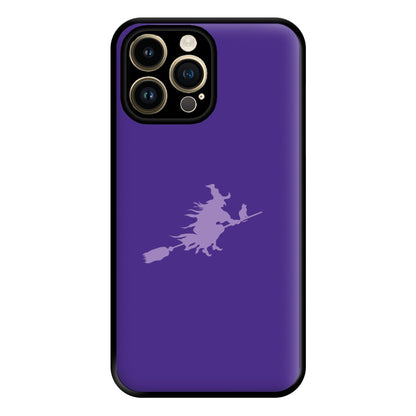 Witch And Cat - Halloween Phone Case for iPhone 14 Pro Max